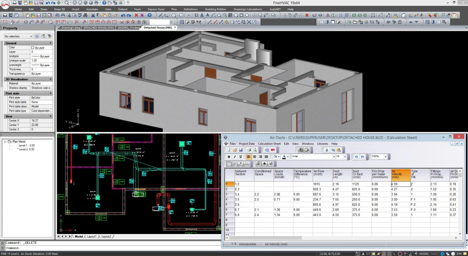 screenshot of FINE MEP